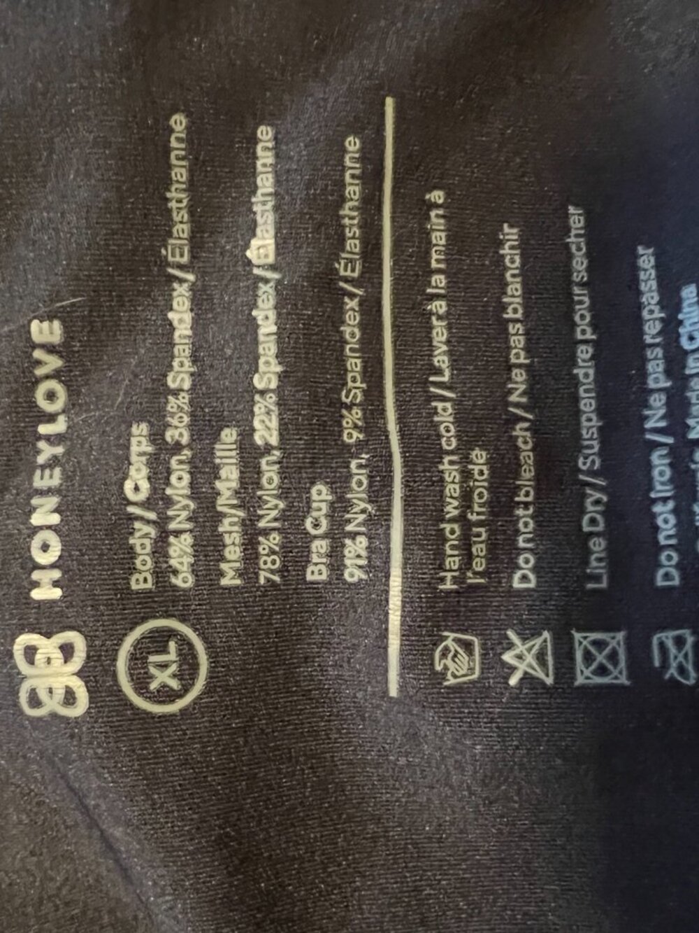 Honeylove Shaping Cami Size XL - Picture 3 of 3